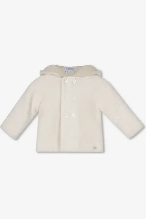 FrenchTrotters Teddy Double-breasted Knitted Coat 1-9 Months