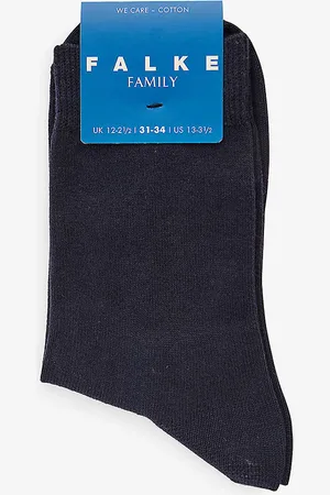 Falke Family so Logo-print Stretch-cotton Blend Socks 2-13 Years
