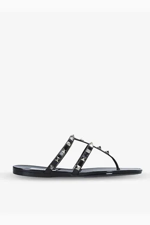 VALENTINO GARAVANI Rockstud Pvc Gladiator Sandals