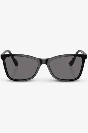 Swarovski Sk6004 Rectangle-frame Acetate Sunglasses