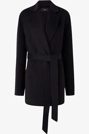 Joseph Cenda Wool and Cashmere-blend Belted Coat