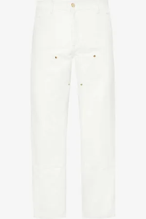 Carhartt Double Knee Straight-leg Organic-cotton Jeans