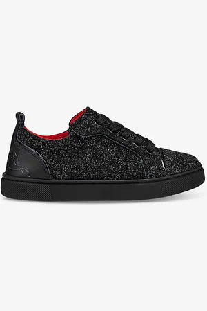 Christian Louboutin Funnyto Leather and Suede Low-top Trainers 4-9 Years