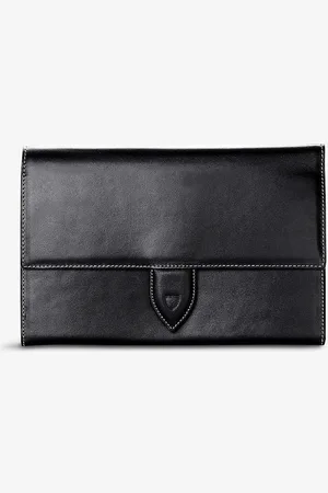 ASPINAL OF LONDON Deluxe Logo-embossed Leather Travel Wallet