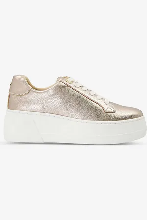 Dune Episode Flatform Leather Trainers