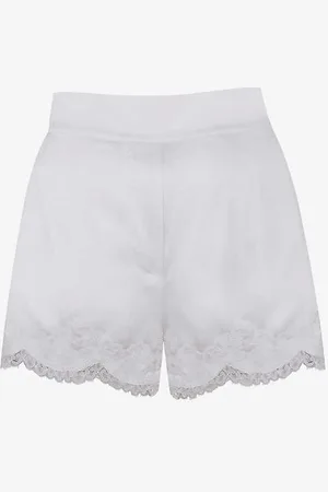 Agent Provocateur Amelea Stretch-silk Pyjama Shorts