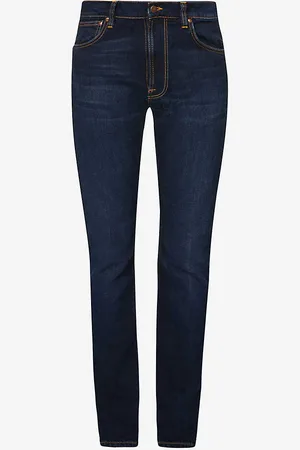 Nudie Jeans Lean Dean Slim-fit Tapered-leg Stretch-denim Jeans
