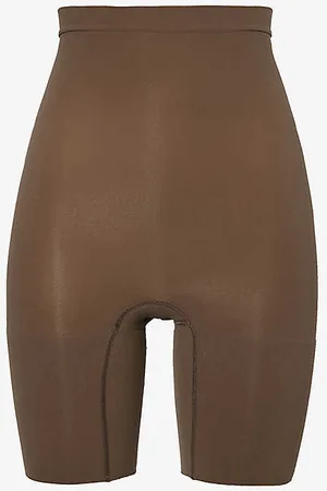 Spanx Everyday Shaping High-rise Stretch-woven Shorts