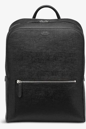SMYTHSON Panama Zip-around Leather Backpack