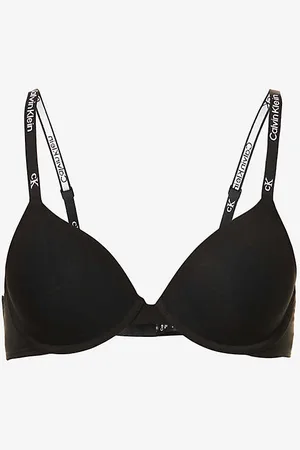 Buy Calvin Klein CK 96 unlined demi bra in hot blue animal lace- find codes  and free shipping