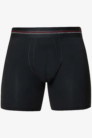 Spanx Sculpt Mid-rise Regular-fit Stretch-cotton Boxers