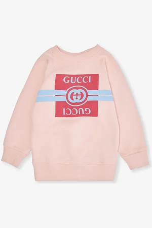 Gucci Logo-print Cotton-jersey Sweatshirt 18-36 Months