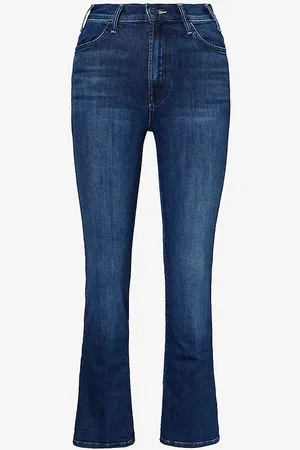 Mother The Hustler Straight-leg Mid-rise Jeans
