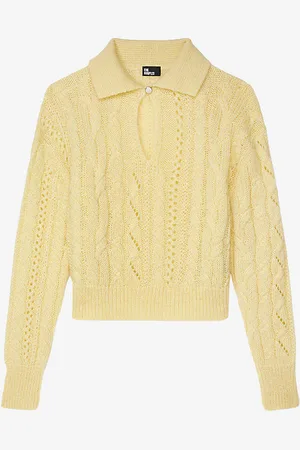 The Kooples Cable-weave Knitted Jumper