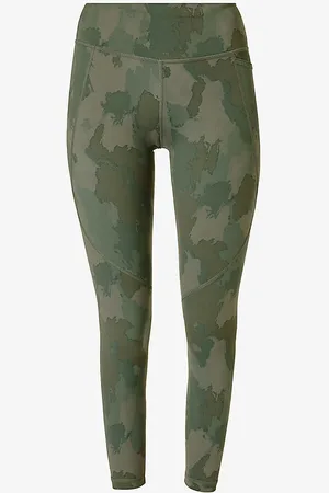 Sweaty Betty Power 7/8 Camouflage-print Stretch-woven Leggings