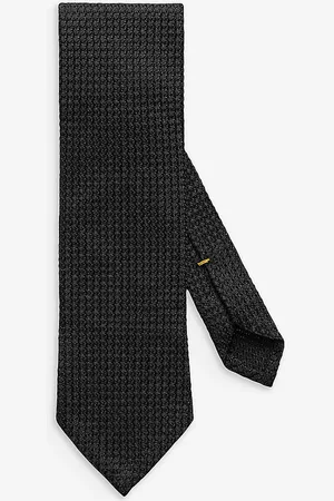 Eton Textured Woven Silk Tie