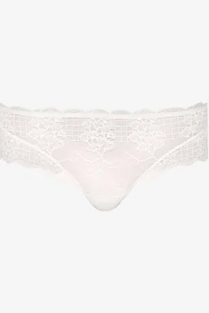 Simone Pérèle Reva Floral Mesh and Lace Briefs