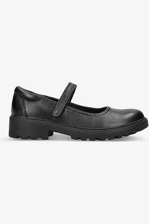 Geox Casey Leather School Shoes 6-7 Years