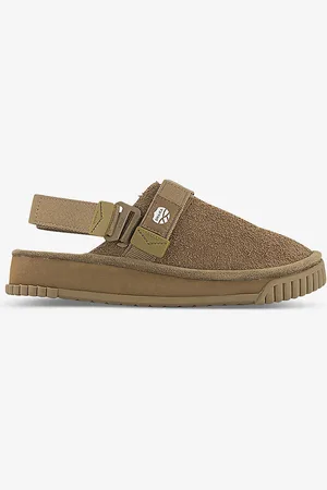 Shaka Snug Hairy Slingback Suede Clogs