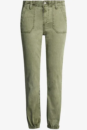 Paige Mayslie High-rise Woven Jogging Bottoms