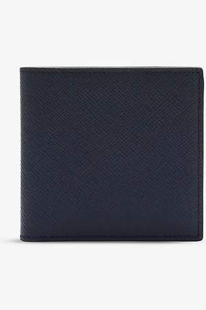 SMYTHSON Panama Grained Leather Wallet