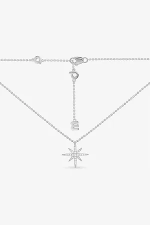 APM Monaco Météorites Sterling and Zirconia Star Necklace