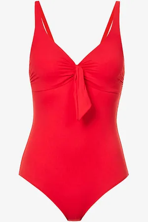 Melissa Odabash Lisbon Bow-embellished Swimsuit