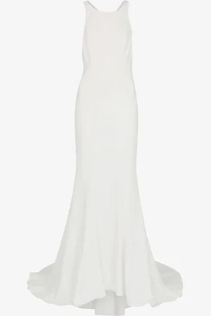 Whistles Lina Scooped-neck Woven Maxi Gown