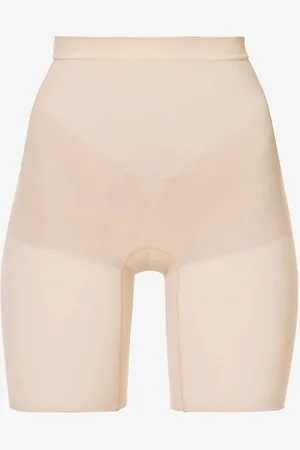 Spanx Everyday Shaping High-rise Stretch-woven Shorts