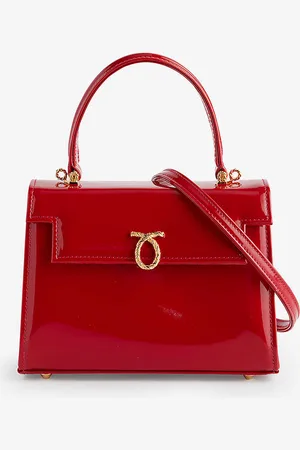 Launer Judi Leather Top-handle Bag
