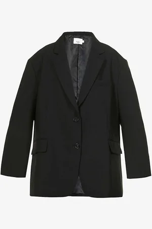 Frankie Shop Bea Oversized Stretch-woven Blazer