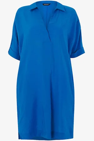 Whistles Melanie V-neck Woven Mini Dress