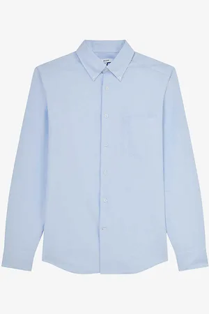 Reiss Greenwich Slim-fit Long-sleeve Cotton Shirt