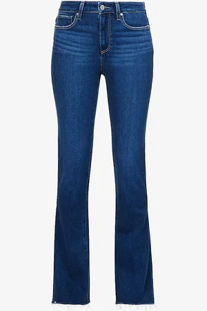 Paige Laurel Canyon Boot-cut High-rise Stretch-denim Jeans