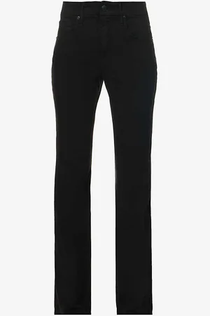 GOOD AMERICAN Good Legs Flared Mid-rise Stretch-denim Jeans