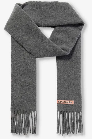 Acne Studios Canada Logo-patch Wool Scarf