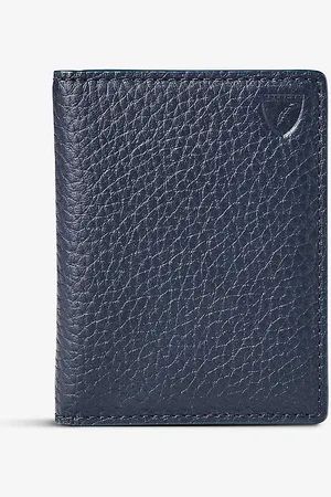 ASPINAL OF LONDON Travel Logo-embellished Leather Card Holder
