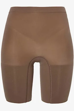 Spanx Everyday Shaping High-rise Stretch-woven Shorts