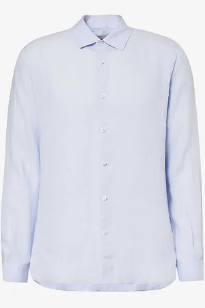 Orlebar Brown Giles Long-sleeve Linen Shirt