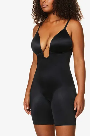 Spanx Suit Your Fancy Plunge Stretch-jersey Body