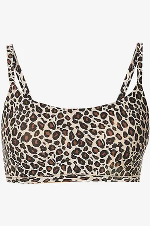 Chantelle Soft Stretch Leopard-print Stretch-jersey Bralettesoft Bralette