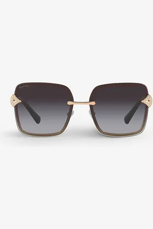 Bvlgari Bv6167b Square-frame Acetate Sunglasses
