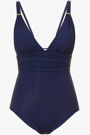 Melissa Odabash Panarea Plunge-neck Swimsuit