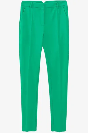 IKKS Straight-leg High-rise Stretch-woven Trousers