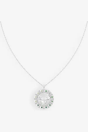 Astrid & Miyu Taurus Bold Zodiac Plated Recycled 925 Sterling- Necklace