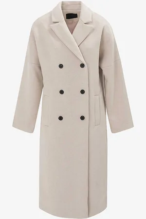 IKKS Double-breasted Woven Coat