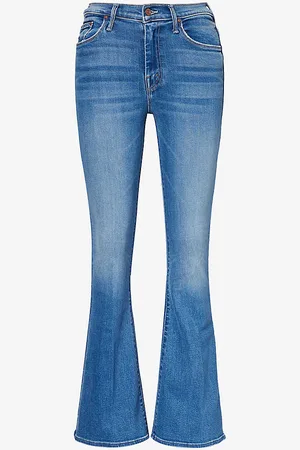Mother The Weekender Flared-leg Mid-rise Jeans