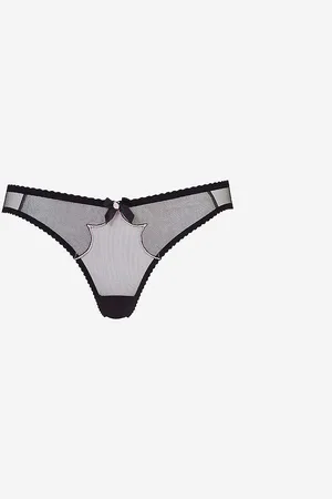 Agent Provocateur Lorna Mid-rise Mesh Briefs