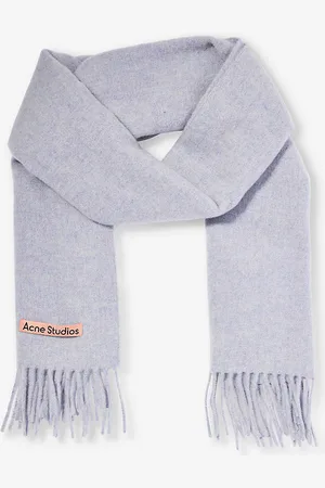 Acne Studios Canada New Brand-patch Wool Scarf