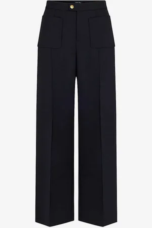 Soeur Harry Wide-leg High-rise Woven Trousers